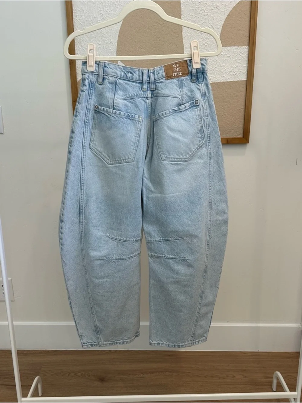 Free People Barrel Jeans - Picture 2 of 3